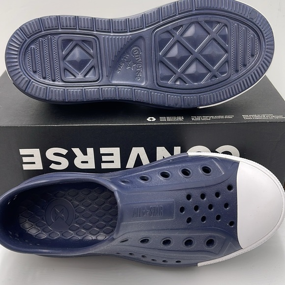 Converse Kids CTAS PLAY LITE CX SLIP OBSIDIAN/OBSIDIAN/WHITE A06665C Sne… - Picture 5 of 16